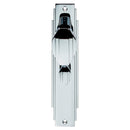 Art Deco Knob on WC Backplate
