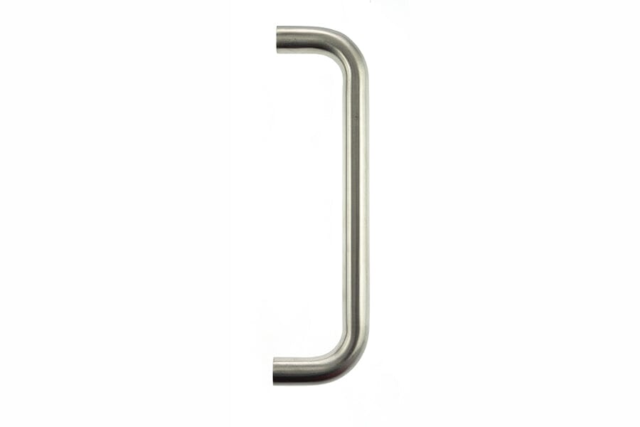 Atlantic D Pull Handle Bolt Through 150mm x 19mm Pull Handle Atlantic 150mm x 19mm Satin Stainless Steel 