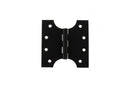 Atlantic (Solid Brass) Parliament Hinges 4" x 2" x 4mm Hinges Atlantic 4" x 2" x 4mm Pair Matt Black