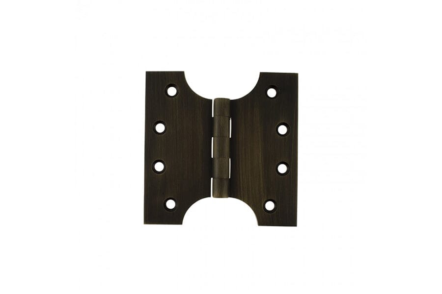 Atlantic (Solid Brass) Parliament Hinges 4" x 2" x 4mm Hinges Atlantic 4" x 2" x 4mm Pair Urban Bronze