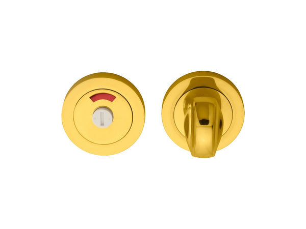 Turn and Release with Indicator Polished Brass AQ11