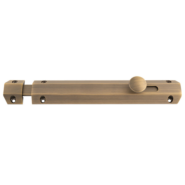Surface Bolt 203mm Antique Brass AQ83AB
