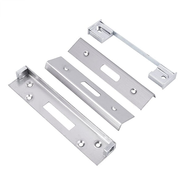 BS Rebate Set (DeadLock) Rebate Kit Eurospec Satin Stainless Steel 