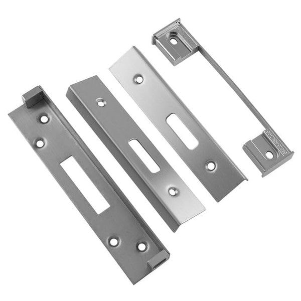 BS Rebate Set (Deadlock) Cylinder Rebate Kit Eurospec Satin Stainless Steel 