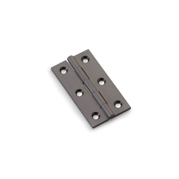 Heavy Pattern Solid Brass Cabinet Butt Hinge 2.5" Dark Bronze AW064-CH-DBZ