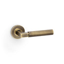 Hurricane Plain Lever on Round Rose