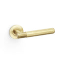 Spitfire Knurled Lever on Round Rose