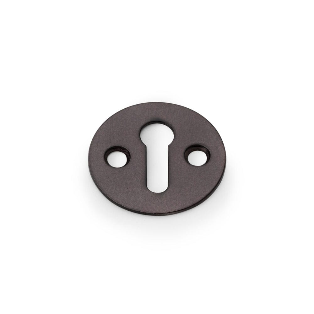 Victorian Standard Profile Escutcheon Escutcheon Alexander & Wilks Dark Bronze 