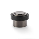 Plain Floor Mounted Door Stop Door Stop Alexander & Wilks Dark Bronze PVD 