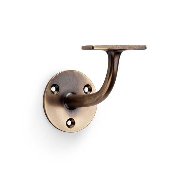 Architectural Handrail Bracket Antique Brass AW750AB
