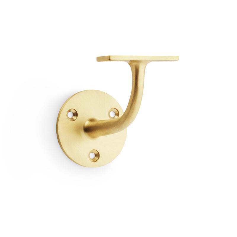 Architectural Handrail Bracket Satin Brass AW750SB