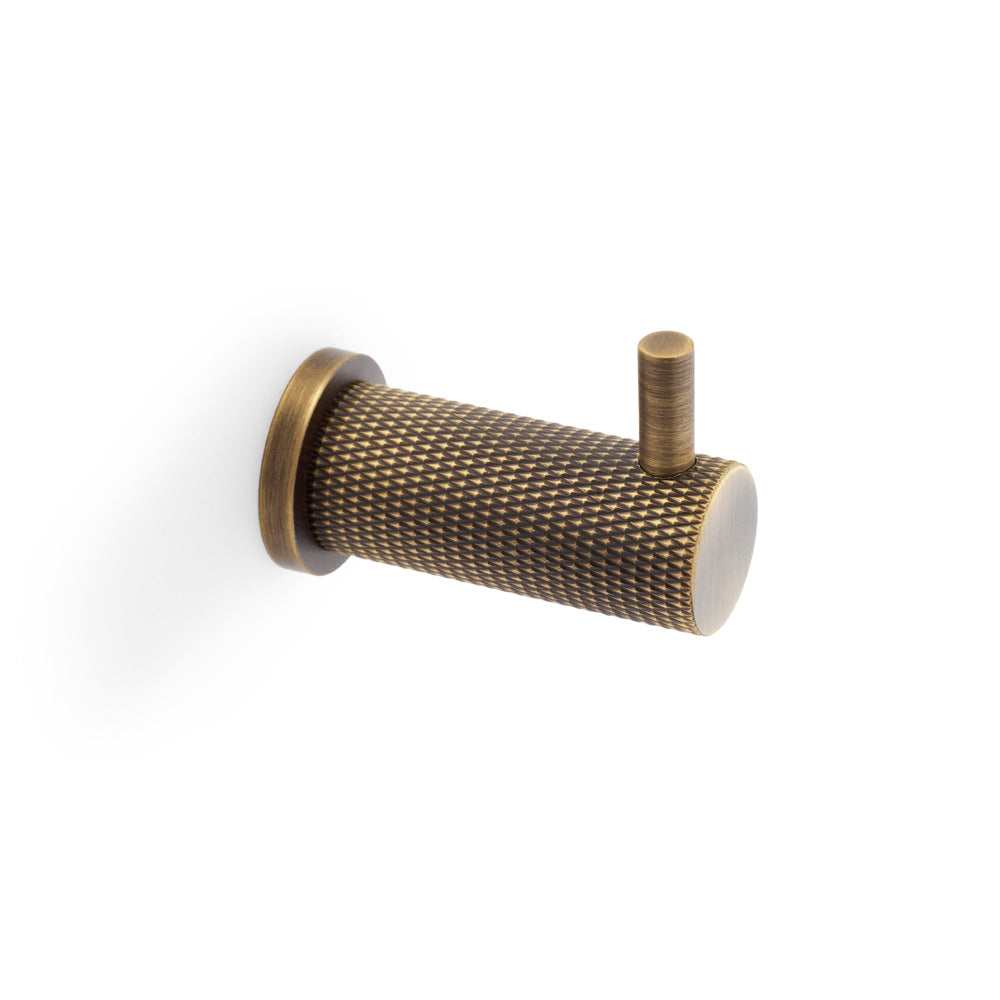 Brunel Knurled Coat Hook