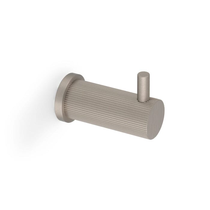 Brunel Reeded Coat Hook On 25mm ROSE