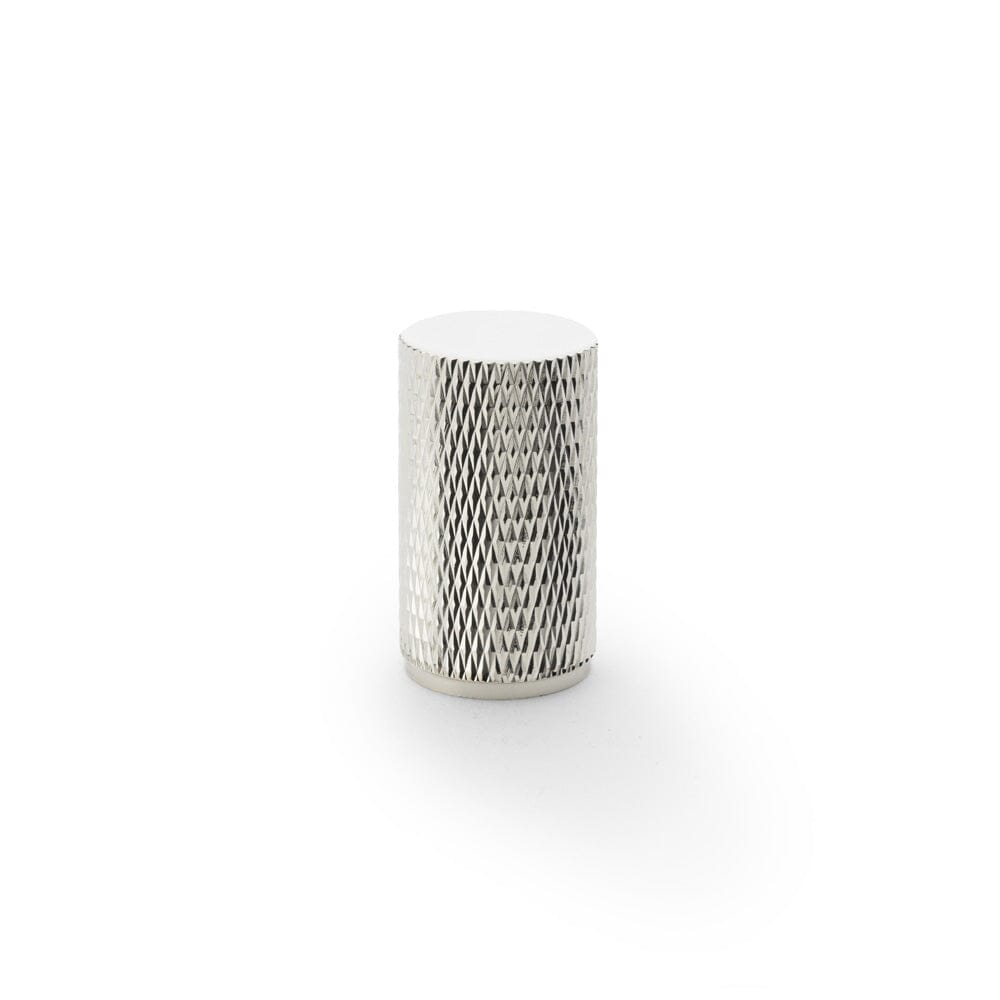 Brunel Knurled Cylinder Cupboard Knob 35mm