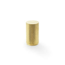 Brunel Knurled Cylinder Cupboard Knob 35mm