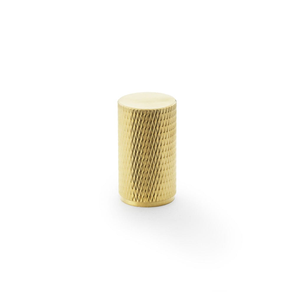 Brunel Knurled Cylinder Cupboard Knob 35mm