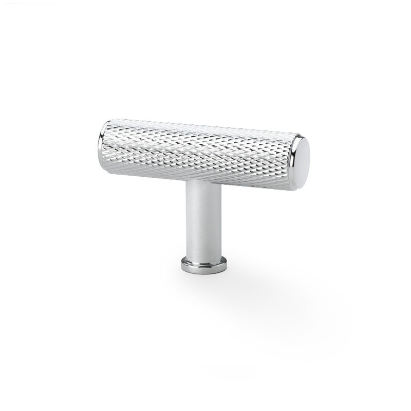 Crispin Knurled T-bar Cupboard Knob