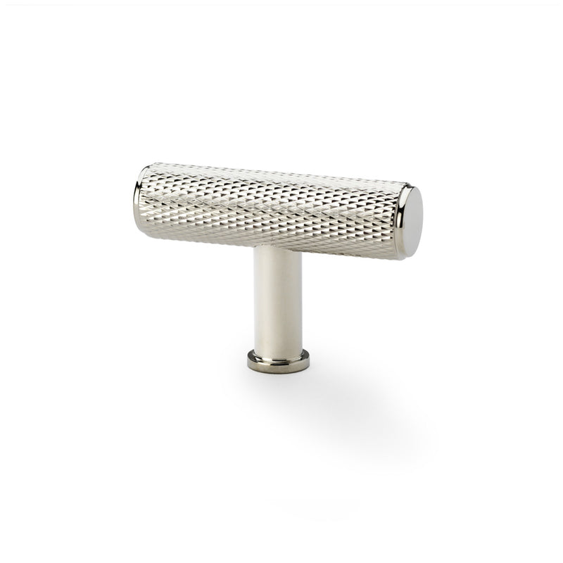 Crispin Knurled T-bar Cupboard Knob