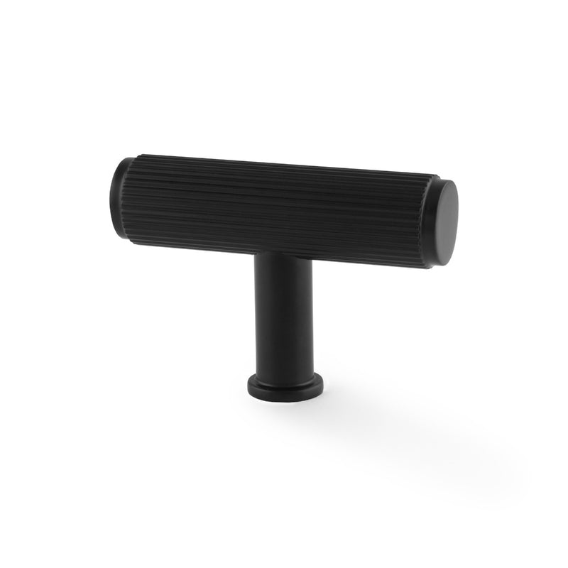 Crispin Reeded T-bar Cupboard Knob