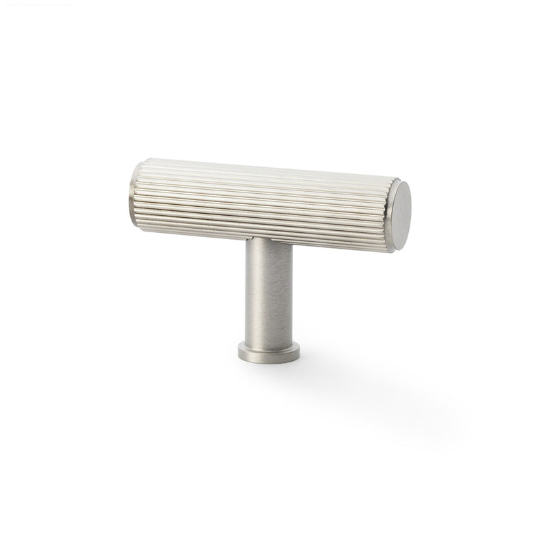 Crispin Reeded T-bar Cupboard Knob