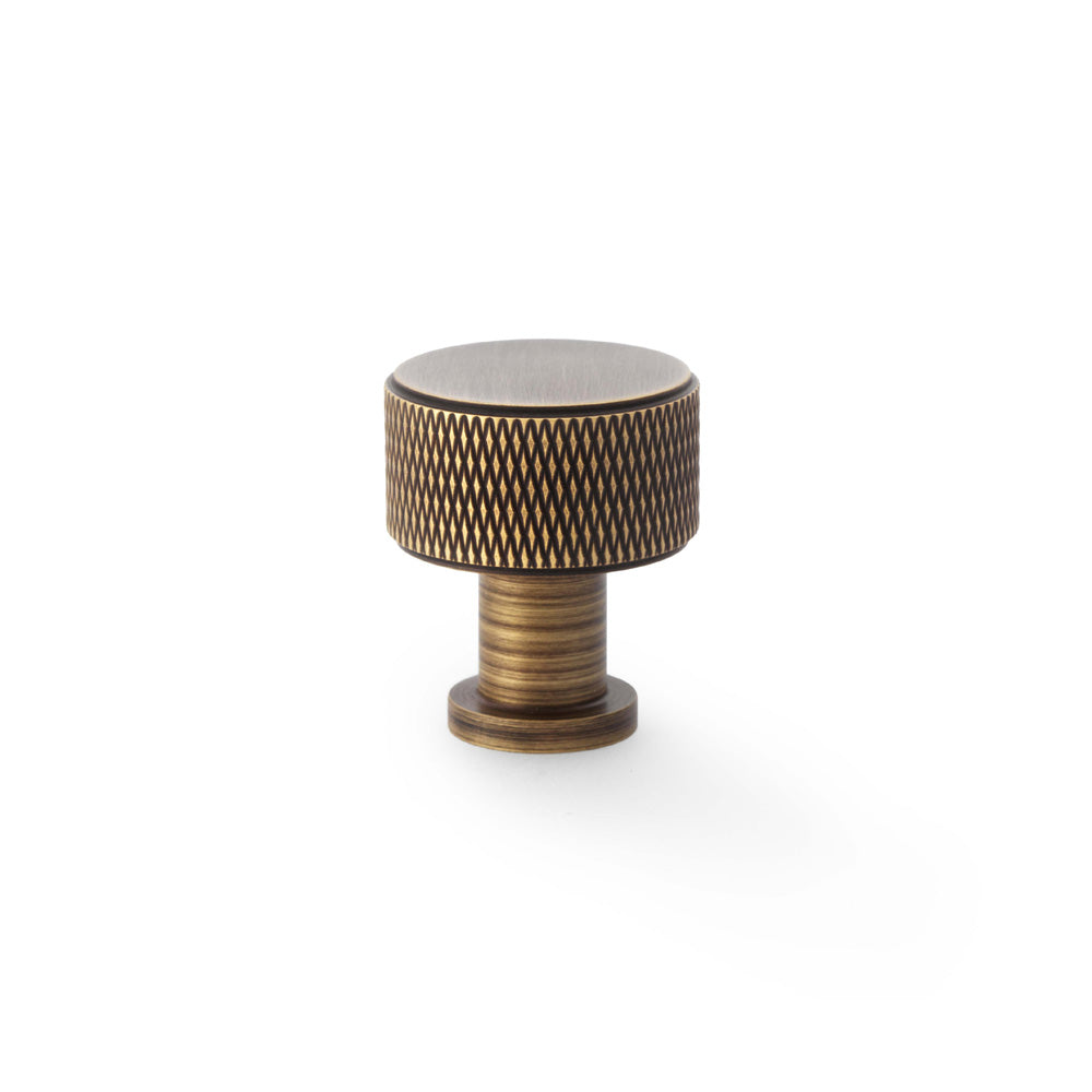 Lucia Knurled Cupboard Knob 29mm