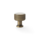 Lucia Reeded Cupboard Knob 29mm