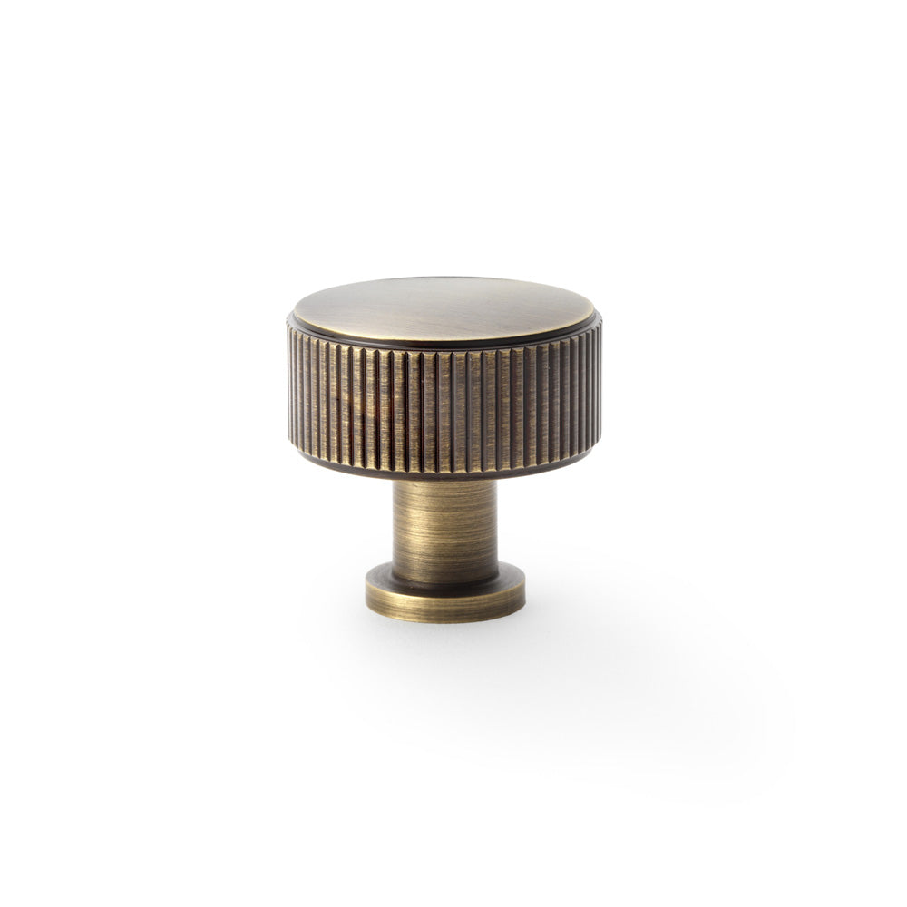 Lucia Reeded Cupboard Knob 35mm
