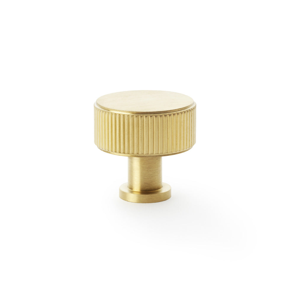 Lucia Reeded Cupboard Knob 35mm