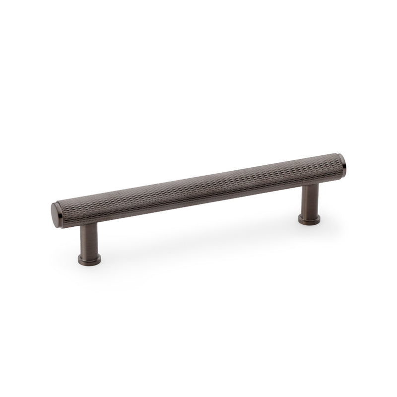 Crispin Knurled T-bar Cupboard Pull Handle Centres 128mm