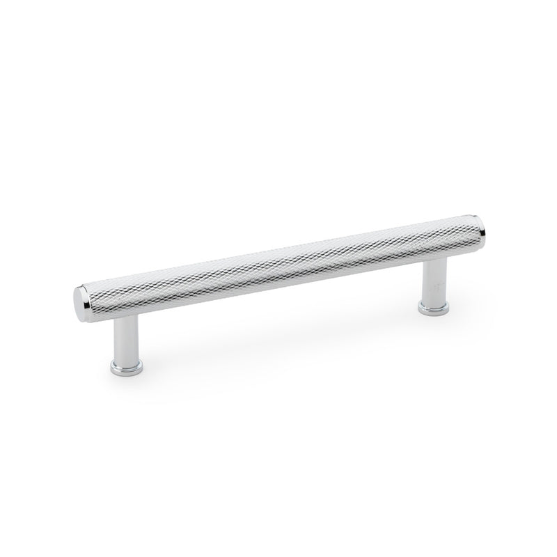 Crispin Knurled T-bar Cupboard Pull Handle Centres 128mm