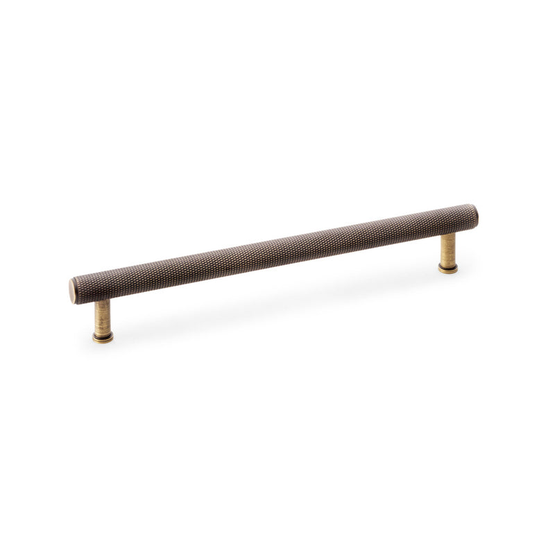 Crispin Knurled T-bar Cupboard Pull Handle Centres 224mm