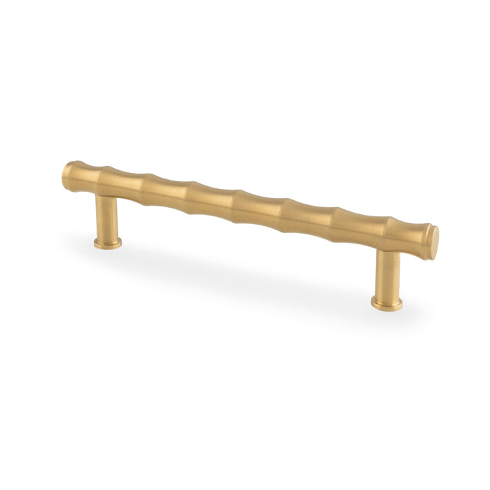 Crispin Bamboo T-bar Cupboard Pull Handle 128mm Centres