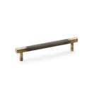 Brunel Knurled T-Bar Cupboard Handle Centres 128mm