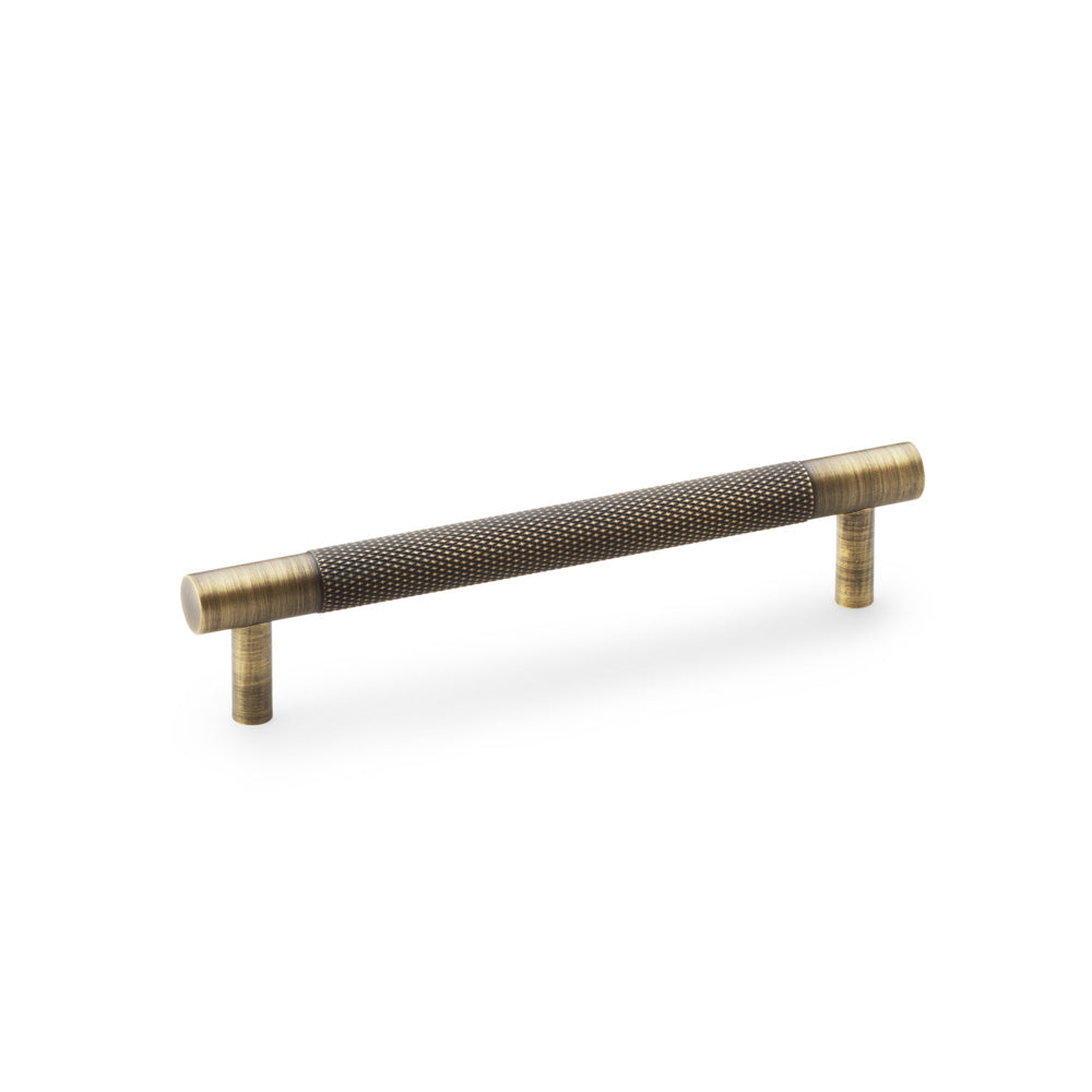 Brunel Knurled T-Bar Cupboard Handle Centres 128mm