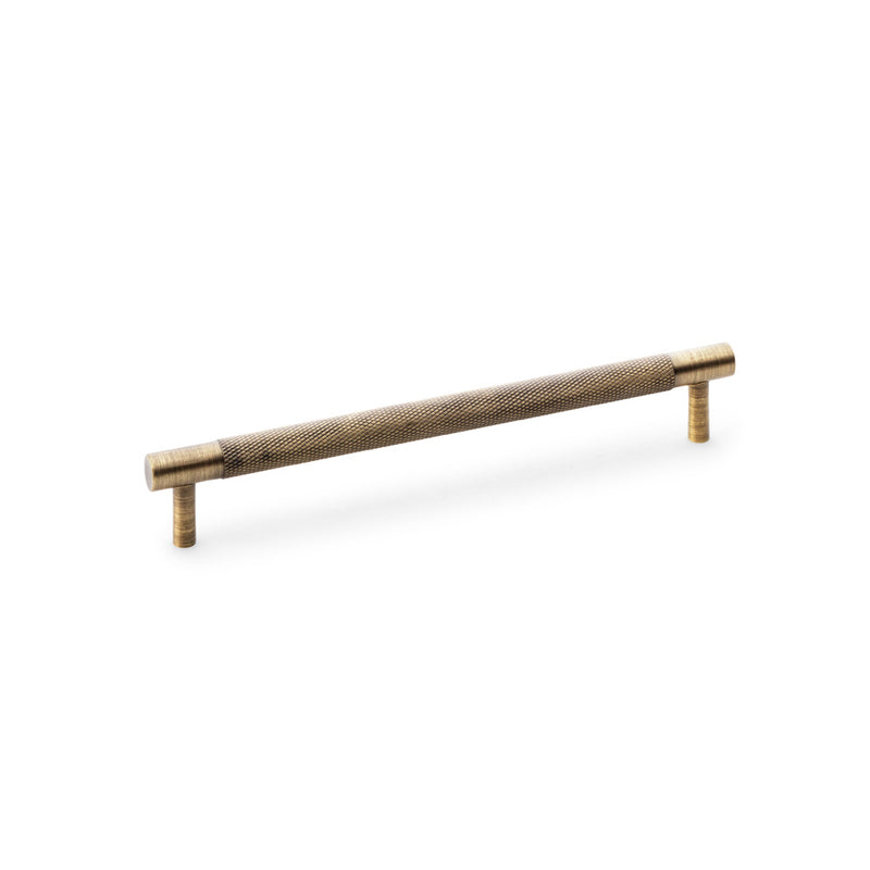 Brunel Knurled T-Bar Cupboard Handle Centres 192mm