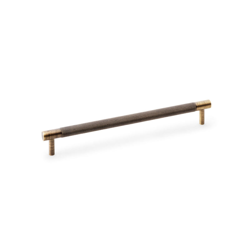 Brunel Knurled T-Bar Cupboard Handle Centres 224mm