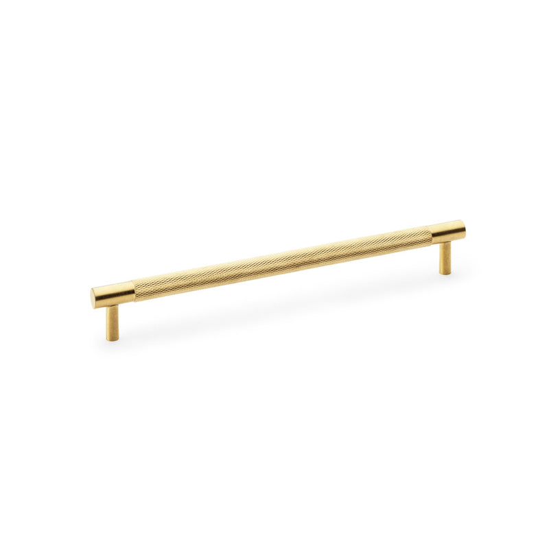 Brunel Knurled T-Bar Cupboard Handle Centres 224mm