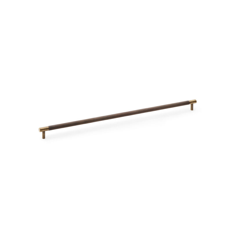 Brunel Knurled T-Bar Cupboard Handle Centres 448mm
