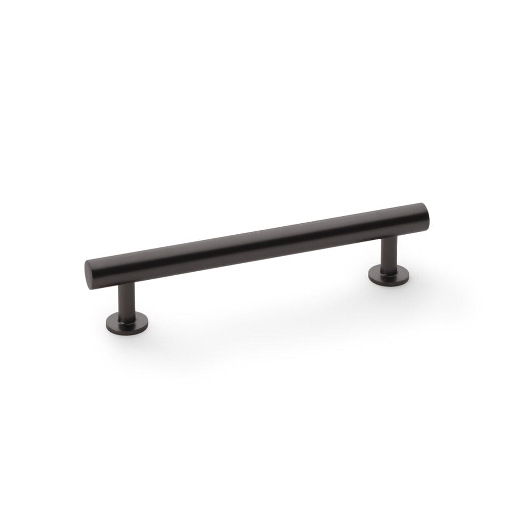 Round T-Bar Cabinet Pull Handle Centres 128mm Cupboard handle Alexander & Wilks Dark Bronze 
