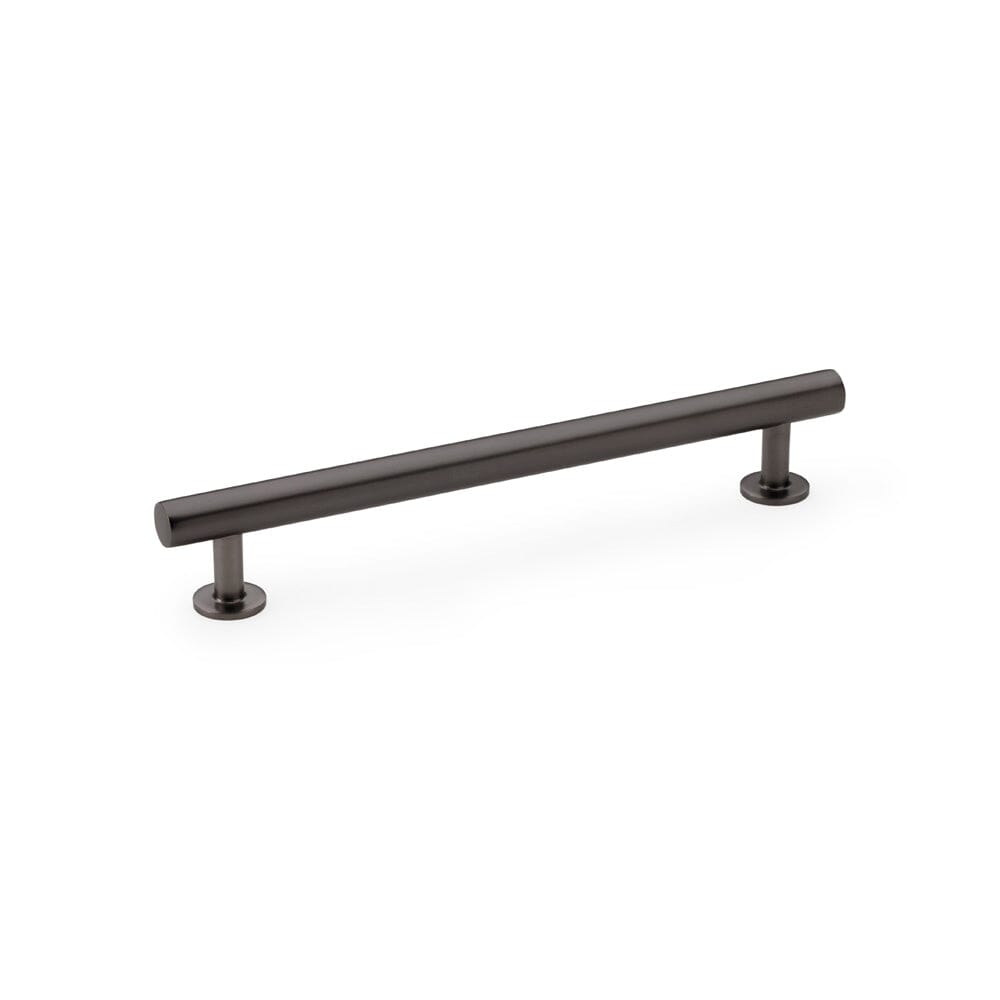 Round T-Bar Cabinet Pull Handle Centres 160mm Cupboard handle Alexander & Wilks Dark Bronze 