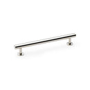 Round T-Bar Cabinet Pull Handle Centres 160mm Cupboard handle Alexander & Wilks Polished Nickel 