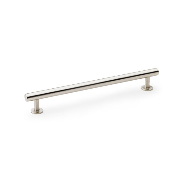 Round T-Bar Cabinet Pull Handle Centres 192mm Satin Nickel AW814-192-SN