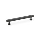 Square T-Bar Cabinet Pull Handle Centres 160mm Cupboard handle Alexander & Wilks Dark Bronze 
