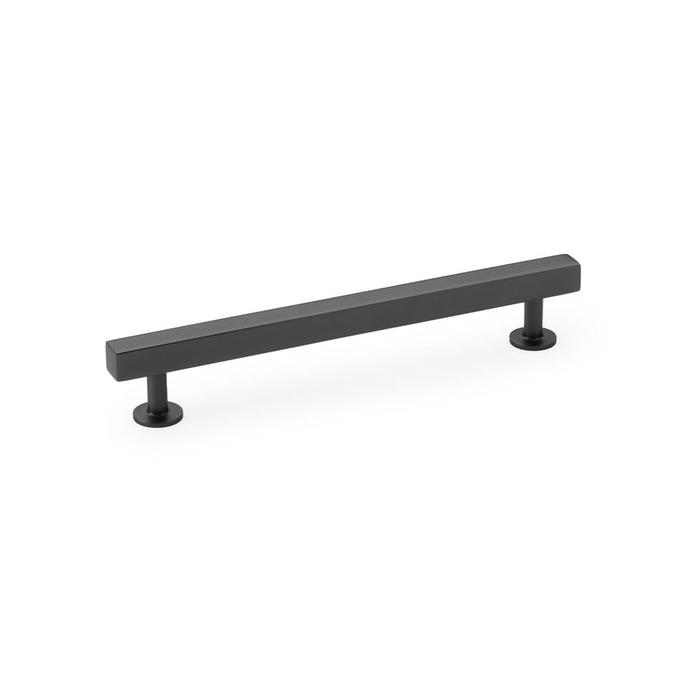 Square T-Bar Cabinet Pull Handle Centres 160mm Cupboard handle Alexander & Wilks Dark Bronze 