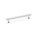 Square T-Bar Cabinet Pull Handle Centres 160mm Cupboard handle Alexander & Wilks Polished Nickel 