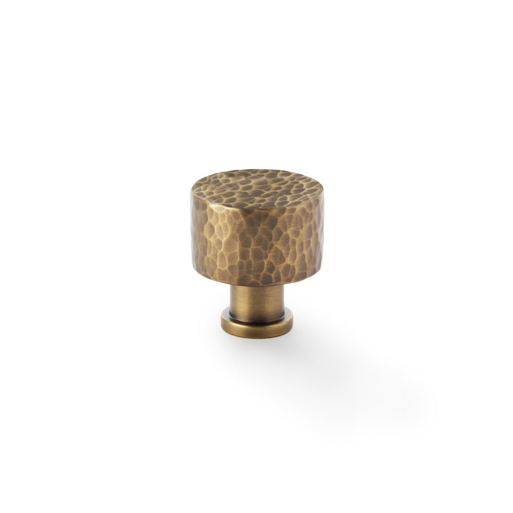 Leila Hammered Cupboard Knob 30mm
