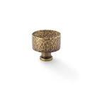 Leila Hammered Cupboard Knob 35mm