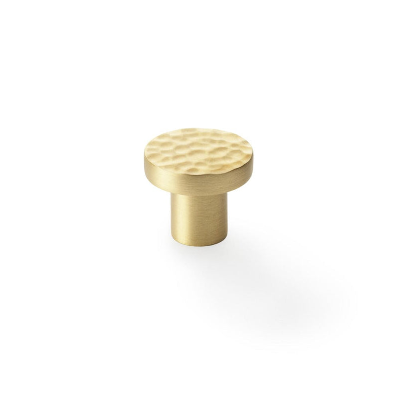 Hanover Hammered Cupboard Knob 30mm