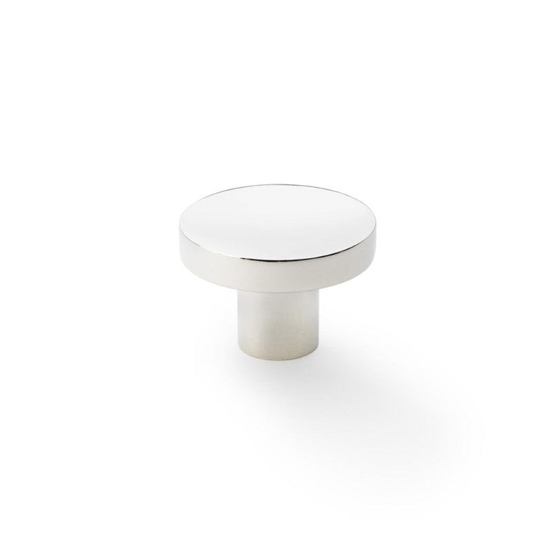 Hanover Plain Cupboard Knob Knob 38mm