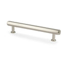 Vesper Hex T-Bar Cabinet Pull 128mm C/C Cupboard Knob Alexander & Wilks Polished Nickel 